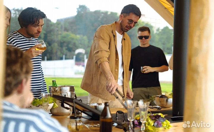 Гриль стол барбекю