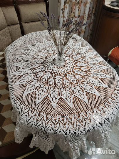 Скатерть круглая