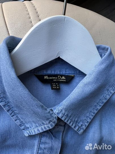 Рубашка джинсовая Massimo Dutti