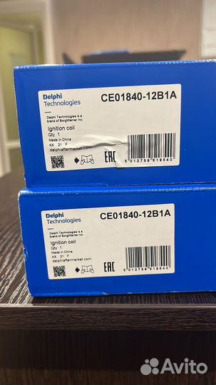 Катушка зажигания Delphi CE0184012B1A GM