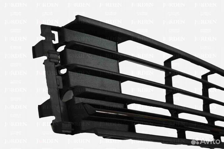 Решетка бампера (ч рный глянец) Polo 14- седан