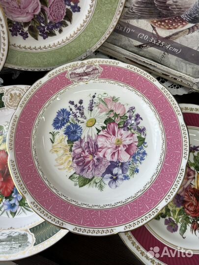 Декоративные тарелки Англия