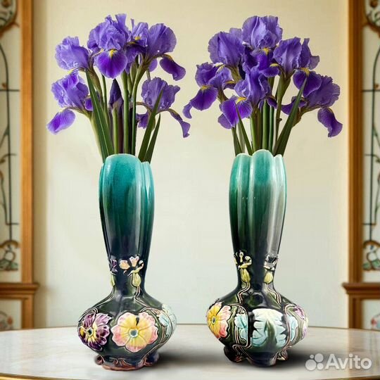 Ваза парные антикварные модерн