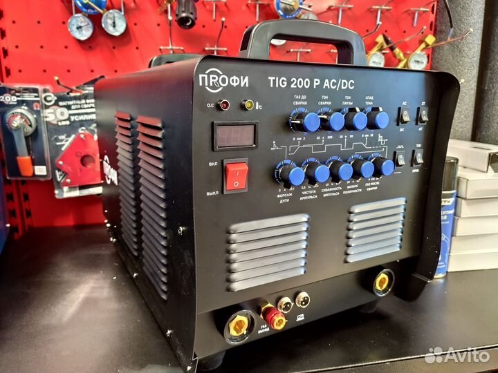 Аргонодуговой аппарат профи TIG 200 P AC/DC