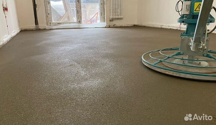 Полусухая стяжка пола