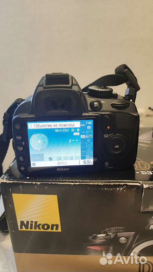 Зеркальный фотоаппарат Nikon D3100