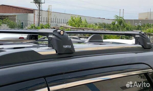 Багажник на интегрированные рейлинги turtle AIR-3