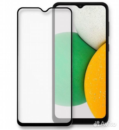 Защитное стекло для Samsung Galaxy A03 SC 5D Full