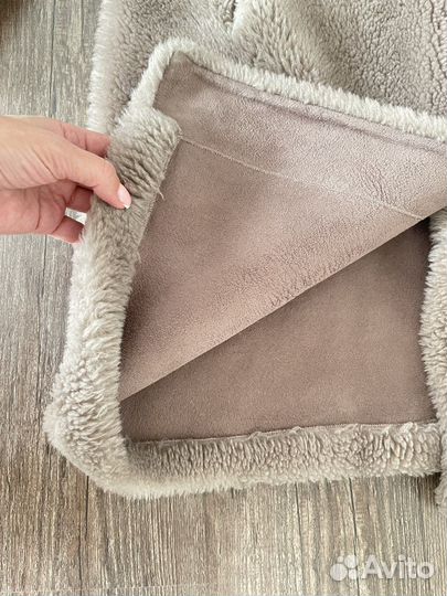 Шуба натуральная овчина 44-46