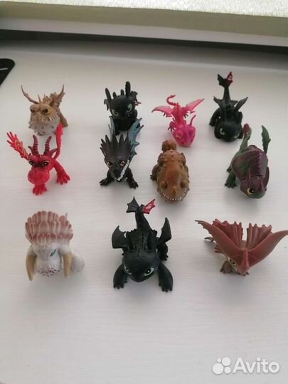 Детские игрушки драконы из как приручить дракона