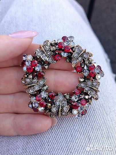 Премиум брошь в стиле Винтаж