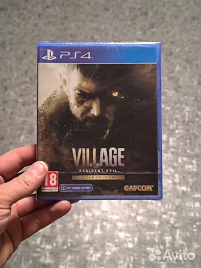 PS4 Resident Evil Village 8 gold русская озв