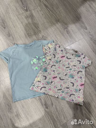 Футболки и кофты для девочки 110-116