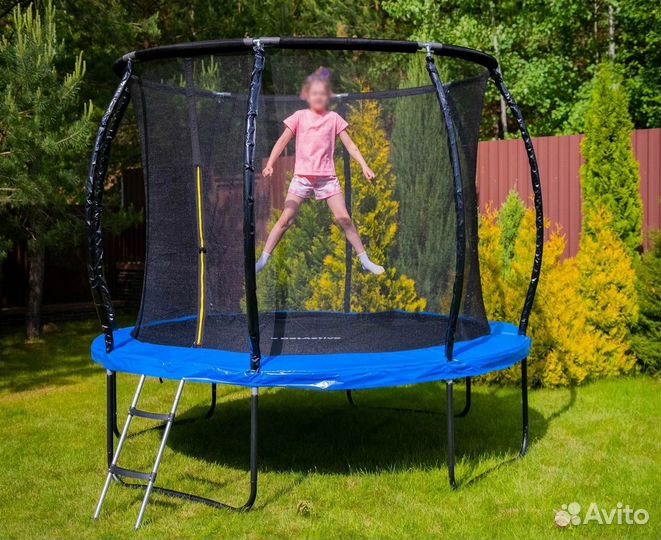 Батут с сеткой