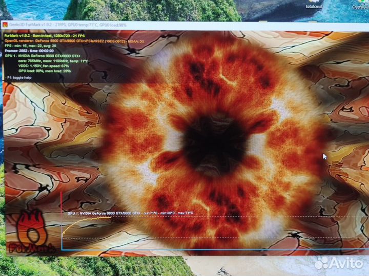 XFX GeForce GTX9800+ 512Mb