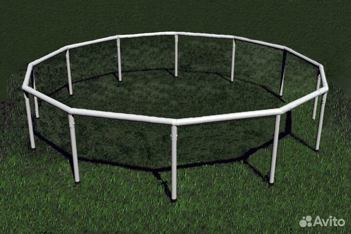 Каркас для круглых бассейнов Intex Metal 366*76 см