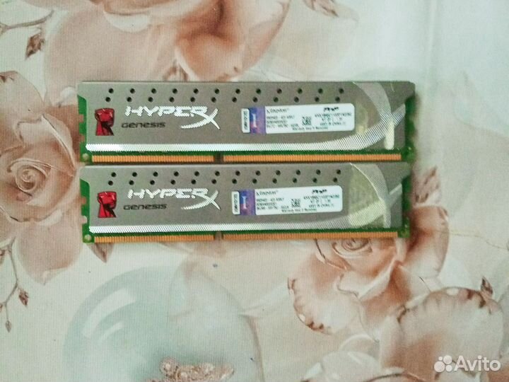 Оперативная память ddr3 hyperx 4gb x2