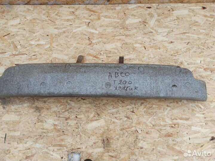 Абсорбер заднего бампера chevrolet aveo т 200