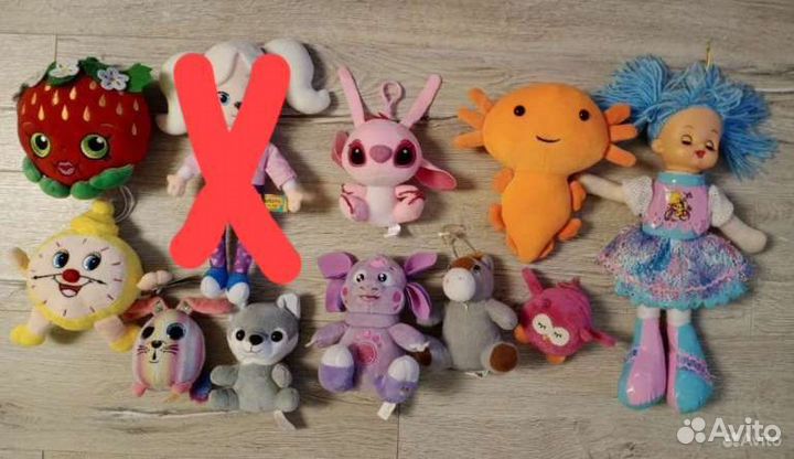 Мягкие игрушки на выбор