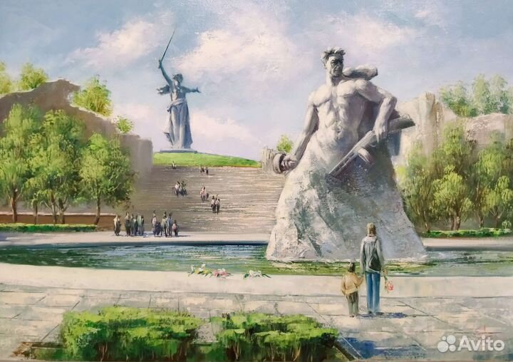 Картина маслом на холсте