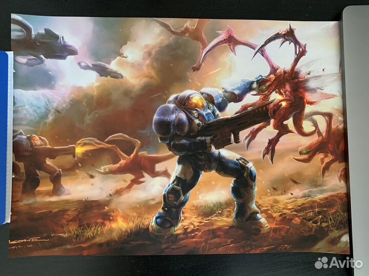 Плакаты из старкрафта и варкрафта