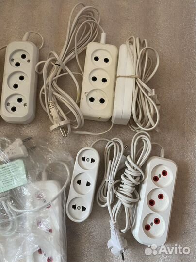 Удлинители электрические новые