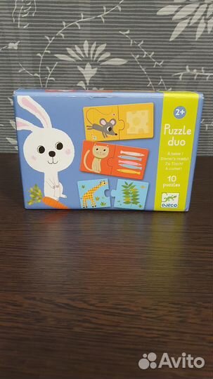 Досочки сегена и пазлы djeco