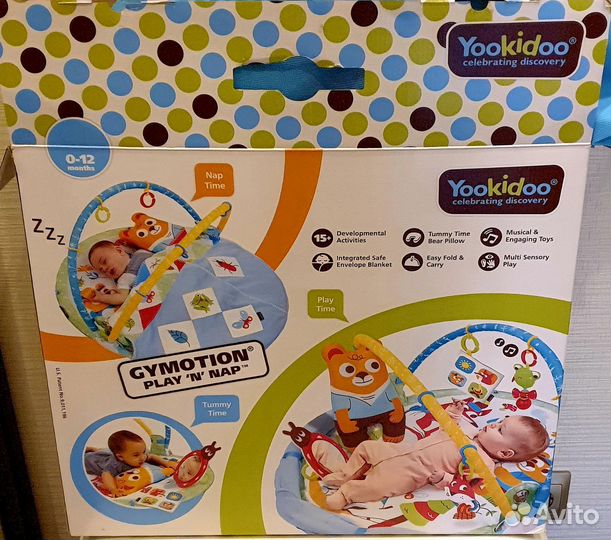 Развивающий коврик yookidoo