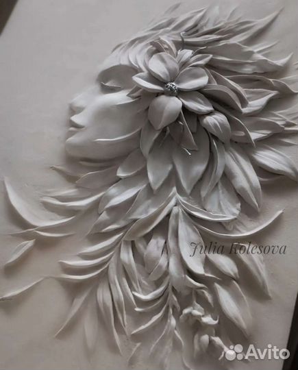 Гипсовый барельеф / Декор на стену