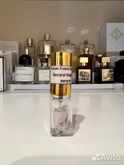 Духи отливанты amouage baccarat 540 diptique