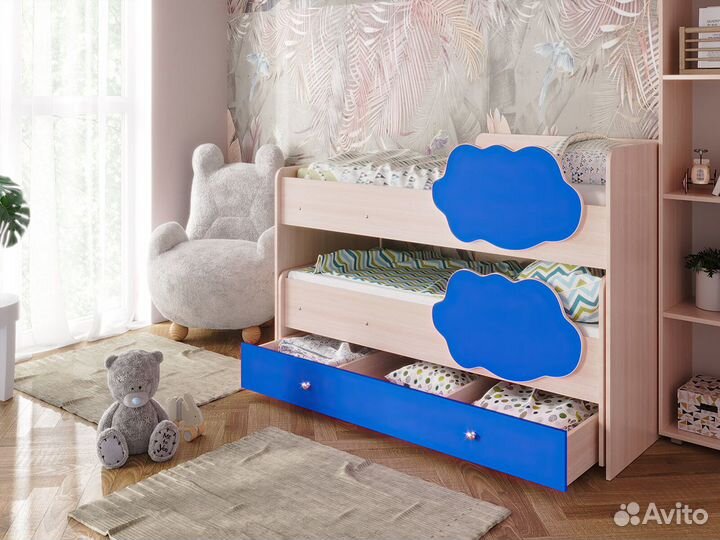 Кровать выкатная Соник с ящиком 160х80 новая