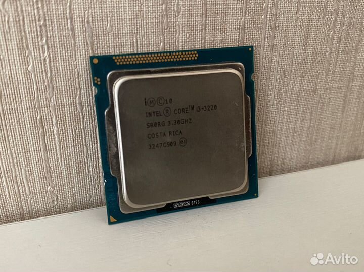 Процессор intel core i3 3220