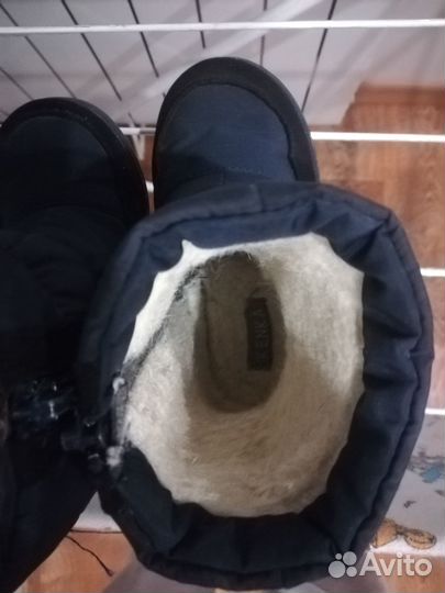Зимние сапожки для девочки 24 размера