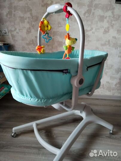 Люлька чикко 4 в 1. Трансформируется в стульчик