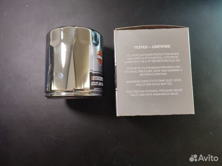 Оригинальный масляный фильтр Harley-Davidson