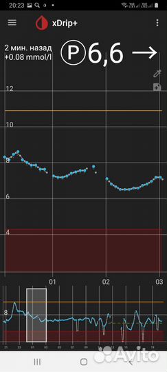 24 дня (С ключом) Sibionics (Сибионикс) датчик