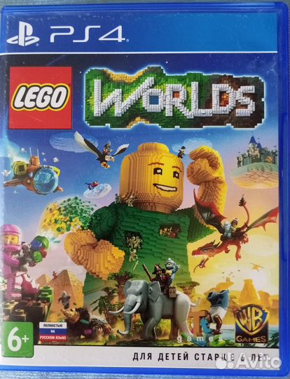 Игра Lego worlds ps4
