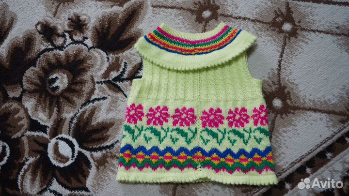 Кофта-безрукавка