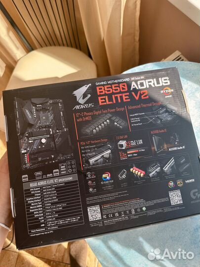 Материнская плата B550 aorus elite V2