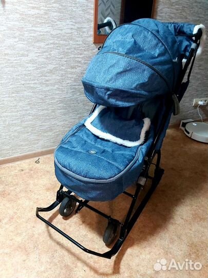 Коляска санки