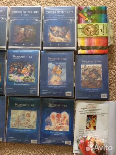 Набор для вышивки, вышивка