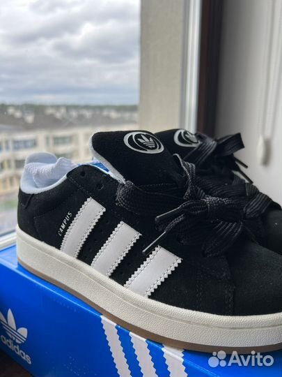 Кроссовки Adidas Campus 00s Black White Gum