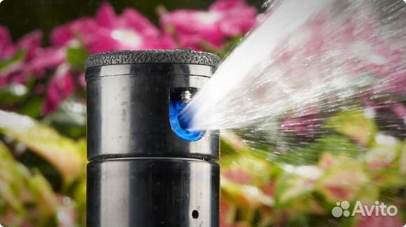 Автополив (Роторные дождеватель Hunter)