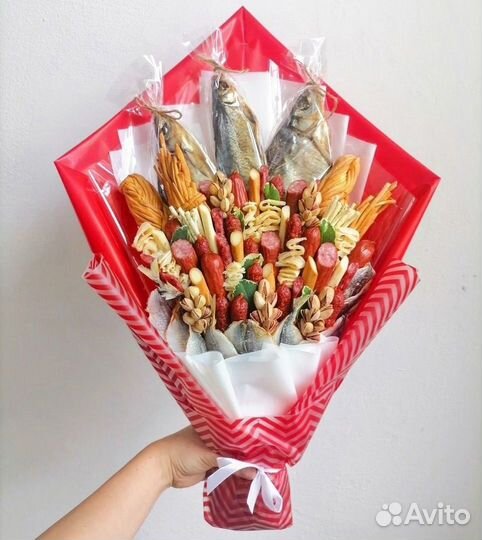 Съедобные букеты/подарок на день рождения мужчине