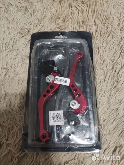 Откидные рычаги сцепления и тормоза на питбайк