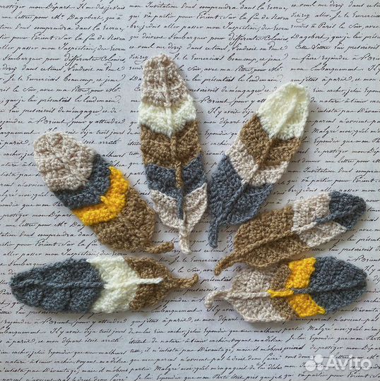 Перья для рукоделия, ловца снов, мобиля и панно