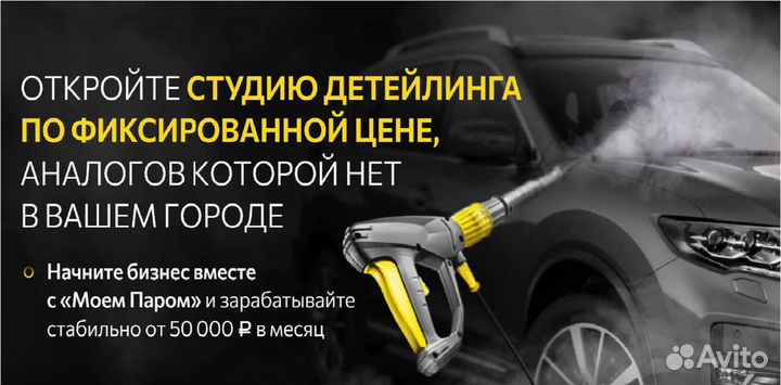 Франшиза Паровой мойки