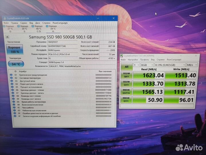 Samsung M.2 SSD980 500Gb