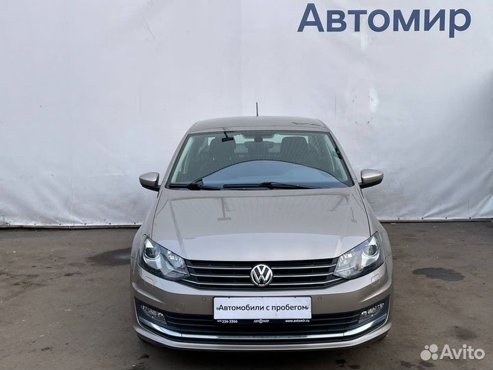 Volkswagen Polo 1.4 AMT, 2017, 50 865 км