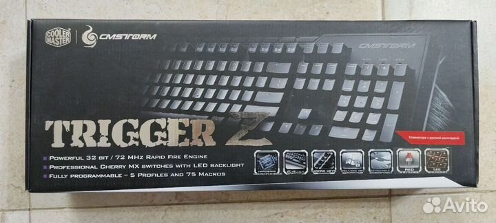 Клавиатура cmstrom TriggerZ RED